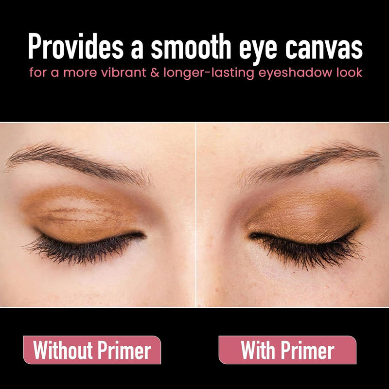 Eye primer making eyeshadow last longer on eyelids