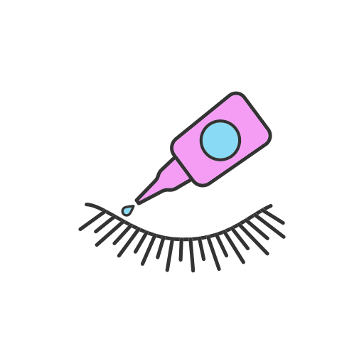 False Eyelash Adhesive