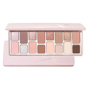 Cheeryep Qianyan 16 Color Eye Shadow Palette Pink Brown Cowboy Blue Multicolor Matte Pearl Smoky Eye Makeup Palette (15, 16g)