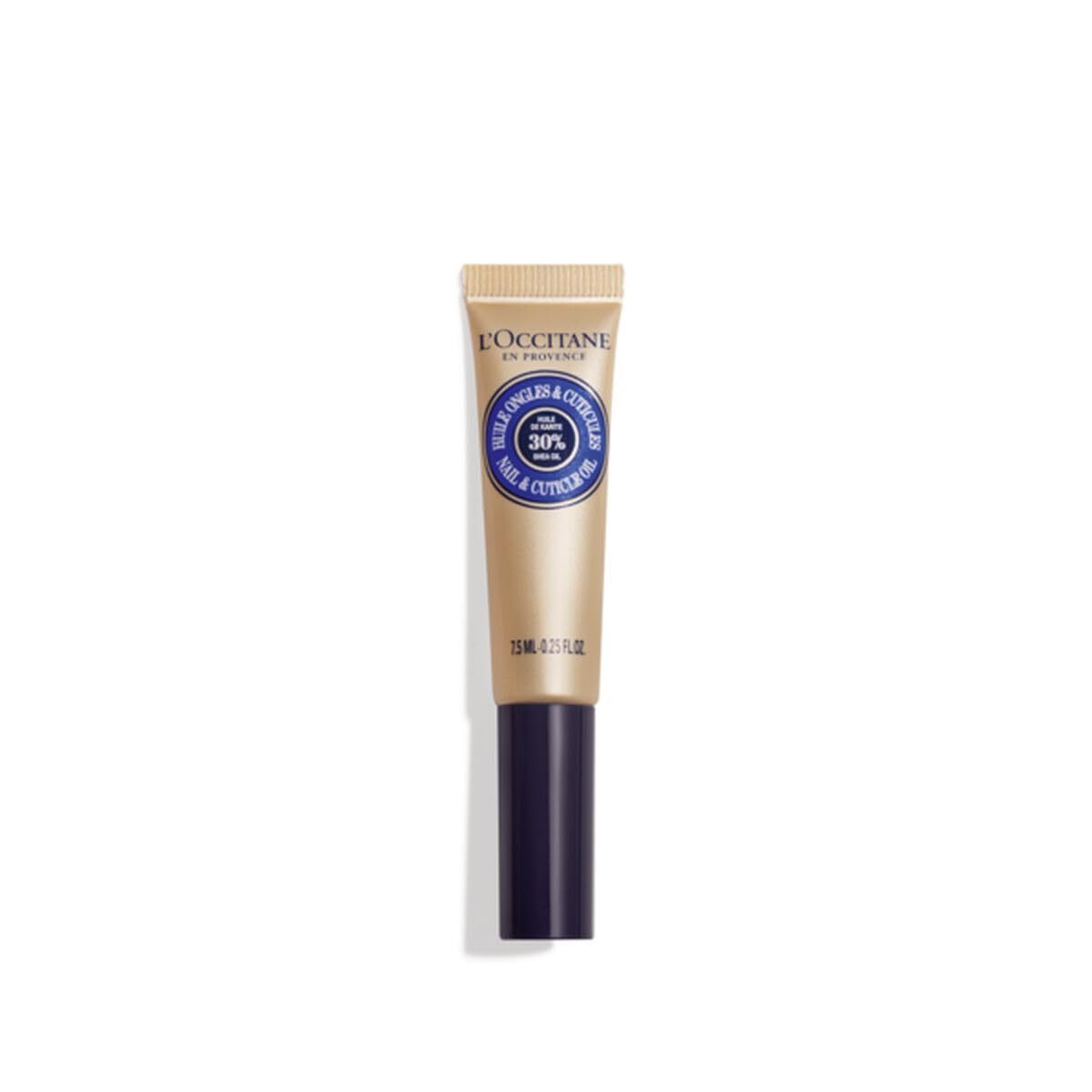 L'Occitane Nourishing Nail & Cuticle Oil with 30% Shea Oil. 0.25 fl oz