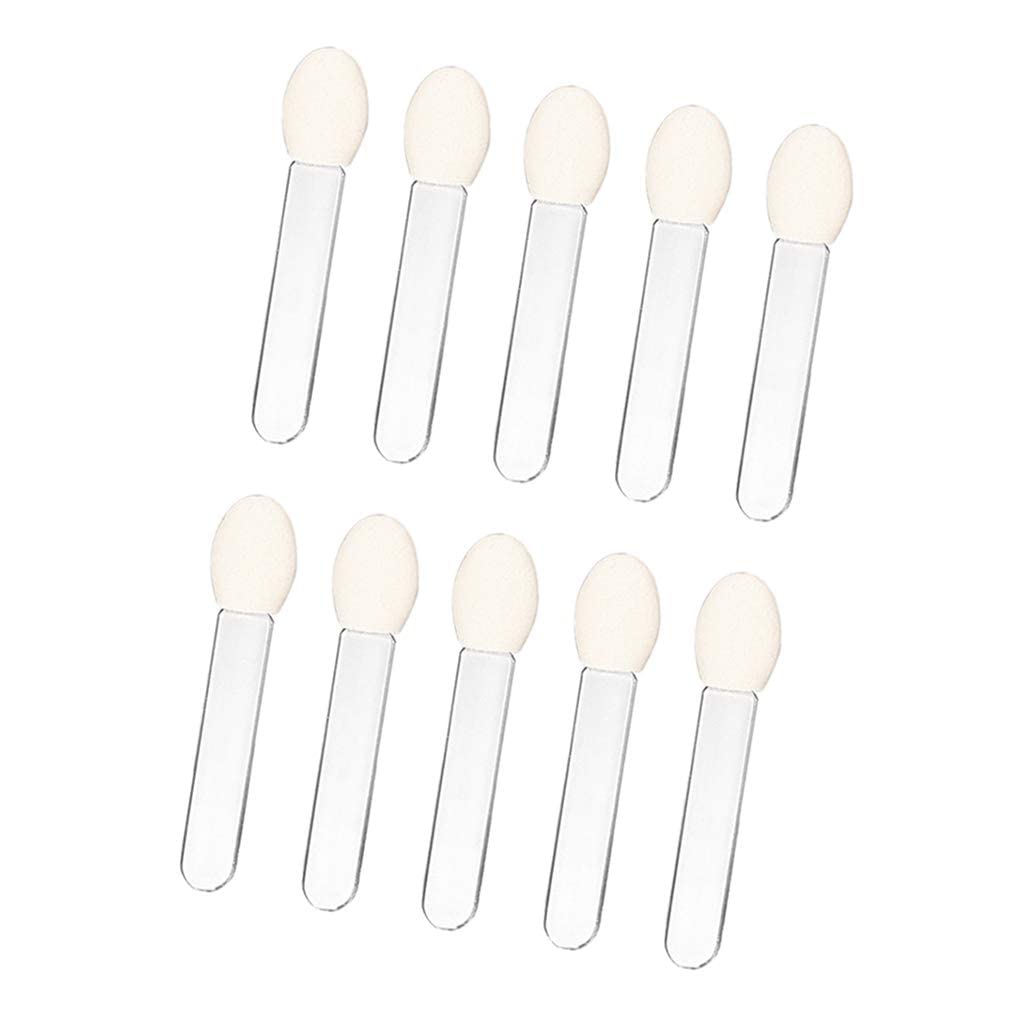 10 Pcs Eyeshadow Applicator Eyeshadow Brush Makeup Tools, Sponge ened Practical