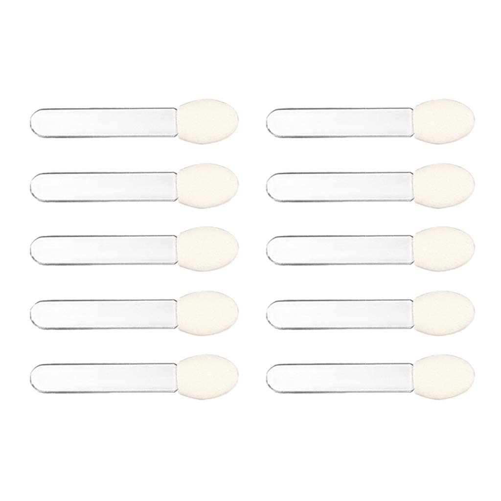 10 Pcs Eyeshadow Applicator Eyeshadow Brush Makeup Tools, Sponge ened Practical