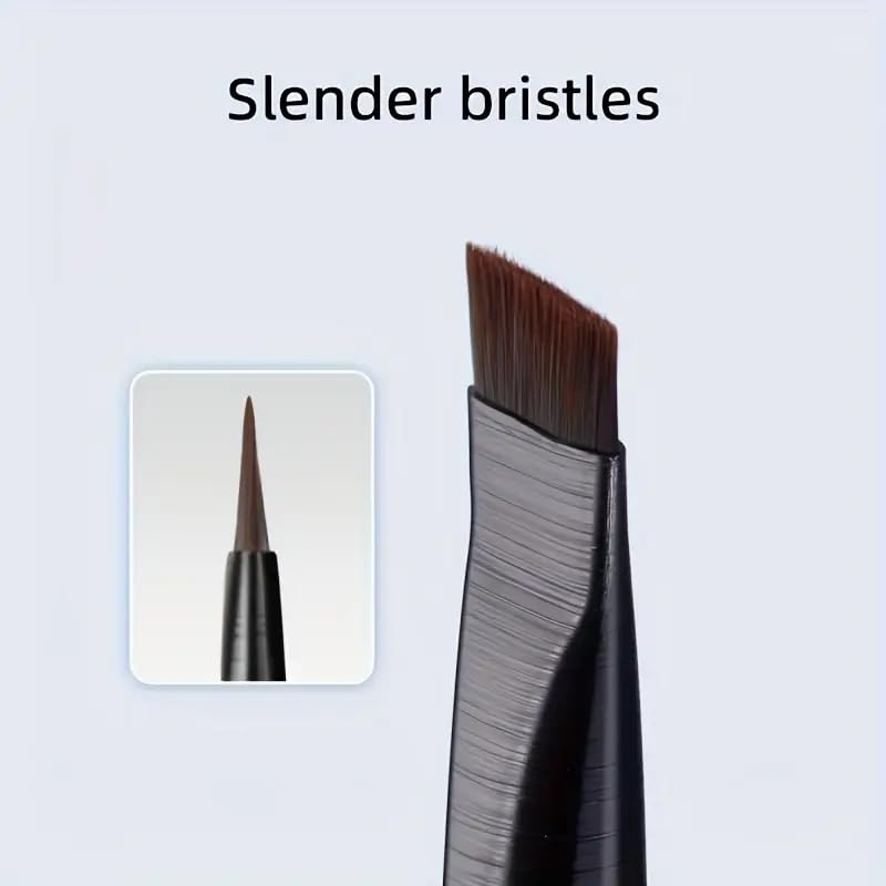 3-Piece Eyeliner Brush Set – Precision Makeup Brushes for Liquid, Gel & Cream Liners | Ultra-Fine Synthetic Bristles & Non-Slip Handles for Defined Eye Looks