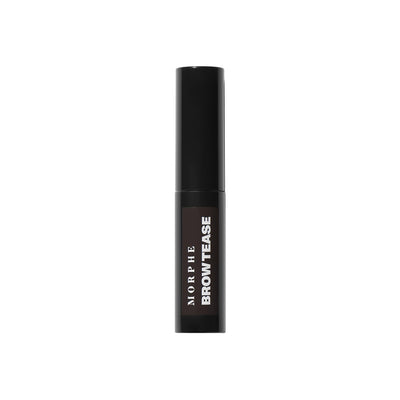 Morphe Brow Tease Tinted Brow Gel - Volumizing Eyebrow Mousse to Tint, Thicken & Shape with 100% Natural Bamboo Fibers - Enriched with Conditioning Coffee Seed Oil - Java (0.16 fl oz)