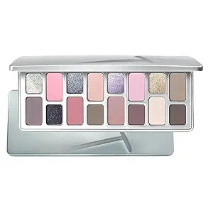 Cheeryep Qianyan 16 Color Eye Shadow Palette Pink Brown Cowboy Blue Multicolor Matte Pearl Smoky Eye Makeup Palette (15, 16g)