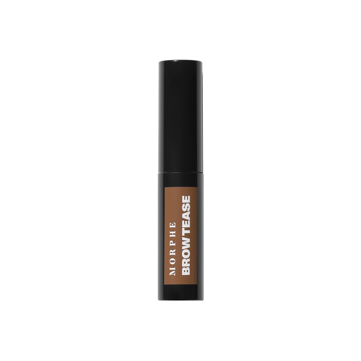 Morphe Brow Tease Eyebrow Gel Mousse - Volumizing Brow Gel to Tint, Thicken & Shape with 100% Natural Bamboo Fibers - Enriched with Conditioning Coffee Seed Oil - Almond (0.16 fl oz)
