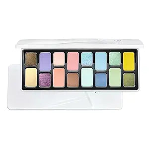 Cheeryep Qianyan 16 Color Eye Shadow Palette Pink Brown Cowboy Blue Multicolor Matte Pearl Smoky Eye Makeup Palette (15, 16g)