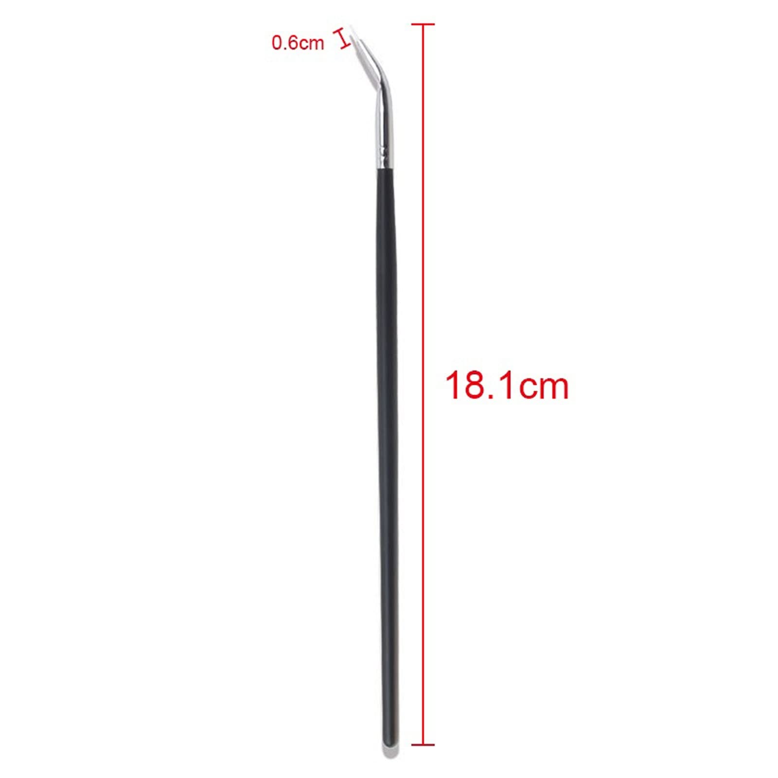 MENGKK Household Cleaning Brushes 1 Pcs Makeup Eyeliner Brush Long Handle Portable Beauty Tools for Women Lady Mixed Eyelash Eyebrow