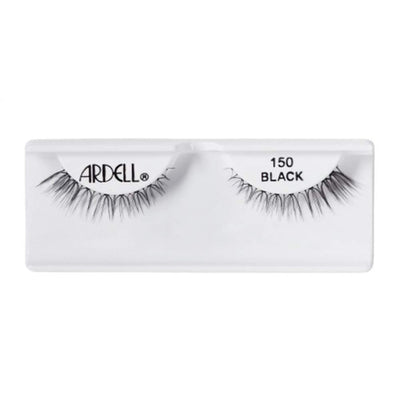 Ardell False Eyelashes Soft Touch 150 - Black, Lightweight Tapered Tips for Natural Look Strip Lashes for Everyday Wear, 4 Pack