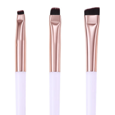 3 Pcs Eyeliner Brushes Set, 3 Size Fine Angled Eyeliner Flat Angled Concealer Brush Beauty Cosmetic To