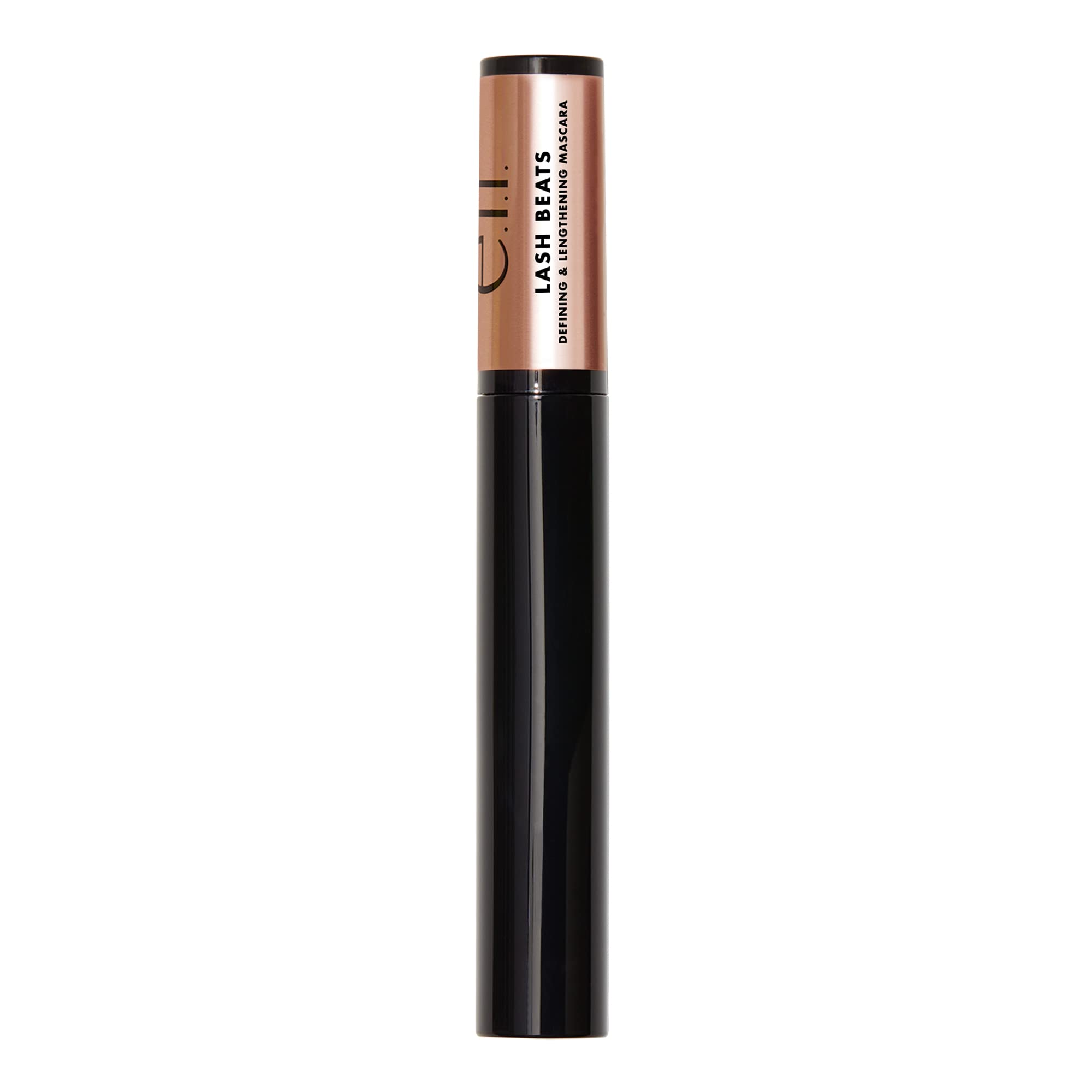 e.l.f. Lash Beats Mascara, Defining & Lengthening Formula for Mega Long Lashes, Creates Natural-Looking Long & Defined Lashes, Pitch Black