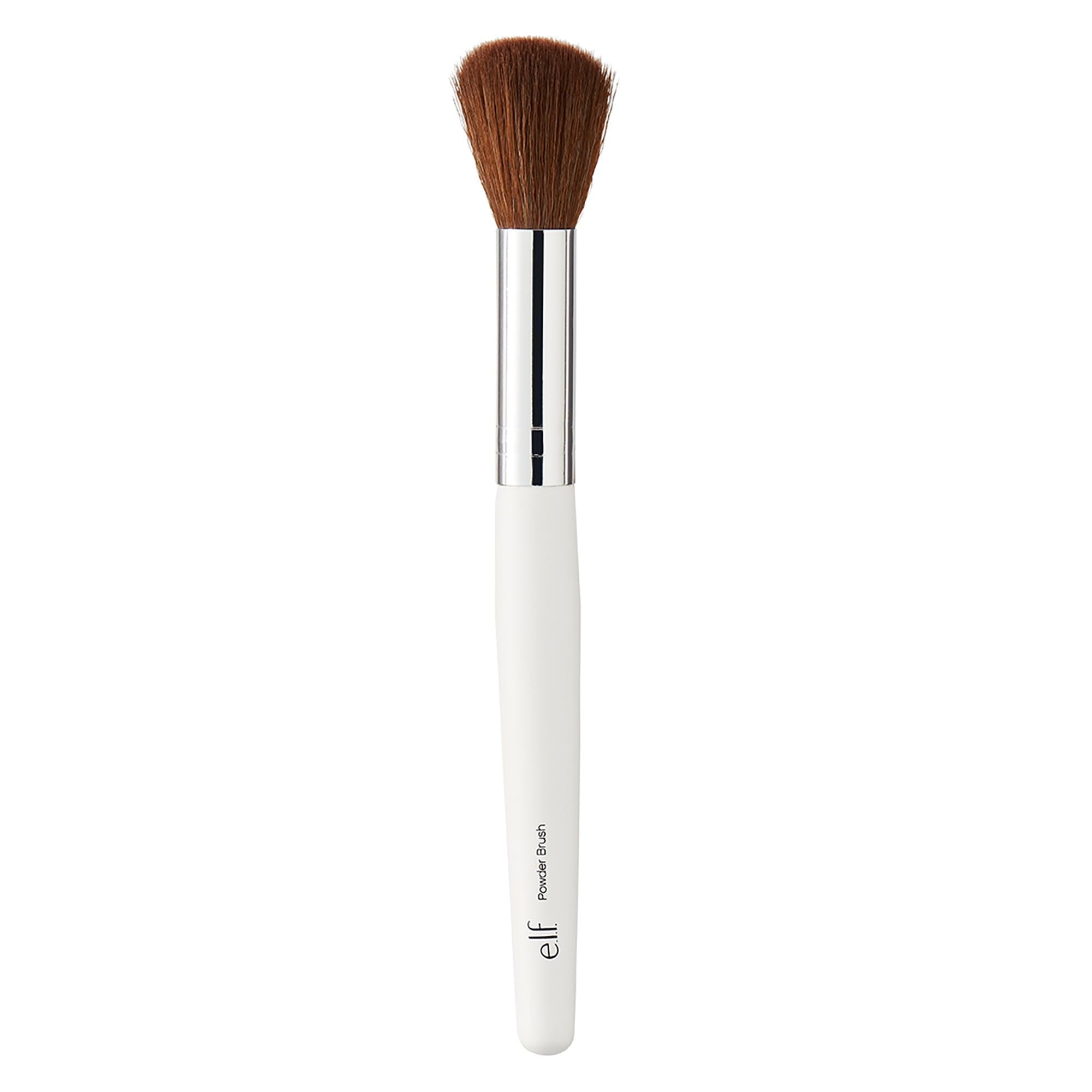 e.l.f. Powder Brush, Versatile Makeup Brush For Powder, Blush & Bronzer, Creates A Sculpted Look, Made With Synthetic Bristles, Vegan & Cruelty-Free