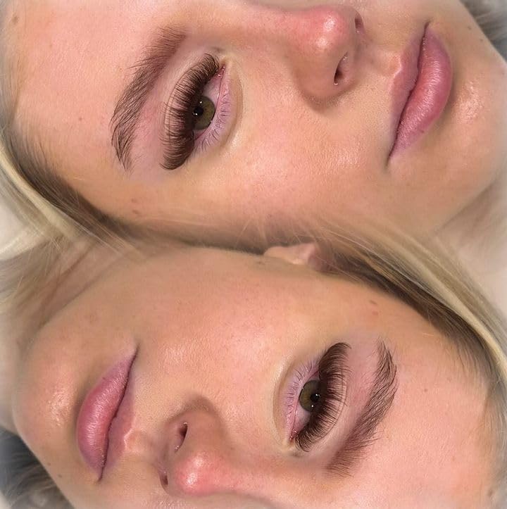 Kiromiro Brown Lash Clusters with Spikes Cluster Eyelash Extensions 10-20mm DIY Eyelash Clusters Wispy 204pcs Individual Lash Extensions Fluffy Cluster Lashes