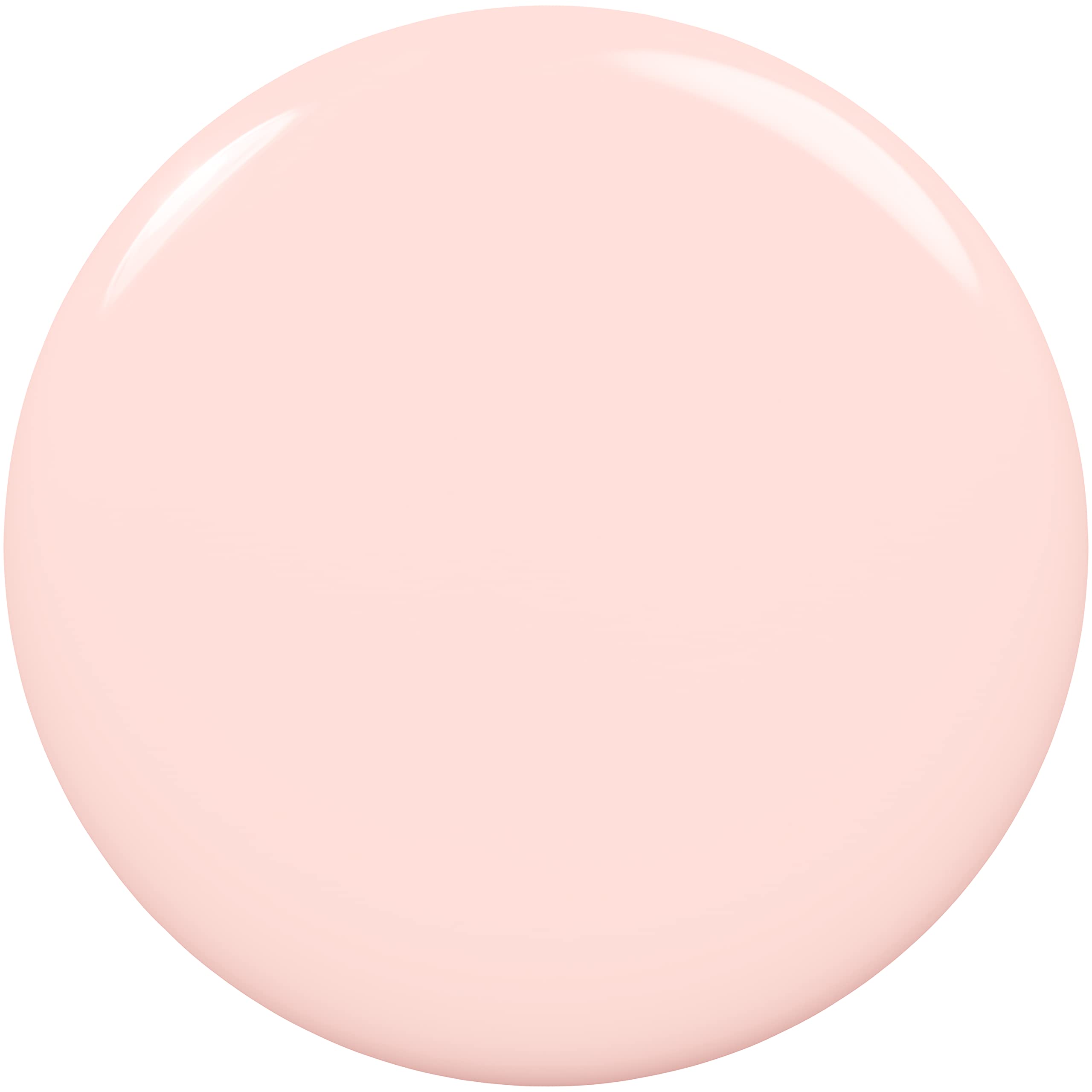 essie Salon-Quality Nail Polish, 8-Free Vegan, Sheer Pale Pink, Ballet Slippers, 0.46 fl oz