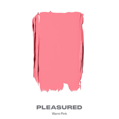 Morphe Huephoric Rush 3-in-1 Silk Cream Blush - Cream-to-Matte Buildable Blush for Cheeks - Primes, Hydrates & Blurs Skin for a Supple-Matte Finish - Pleasured (0.28 Ounce)
