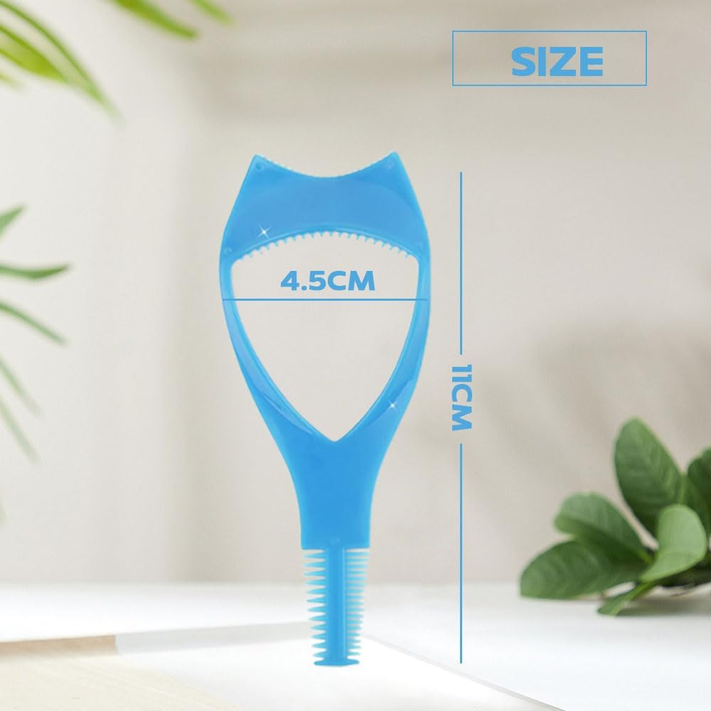 Eyelashes Tools Mascara Shield Applicator Guard 3 in 1, 2026 Upgrade Cosmetic Mascara Shield Applicator Eyelash Comb, Mascara Guard Tool Eye Lash Applicator Makeup Cosmetic (4 Pcs)