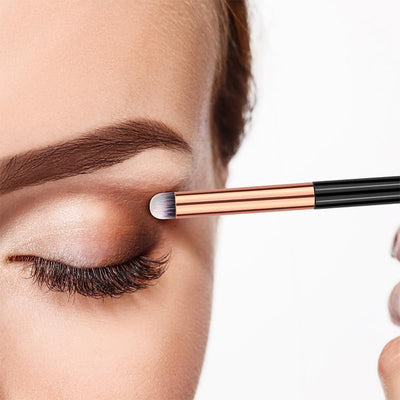 Eye Makeup Brush Set Round 6Pcs Professional Concealer Eyeshadow Brush Can Blending Brushes for Card Making