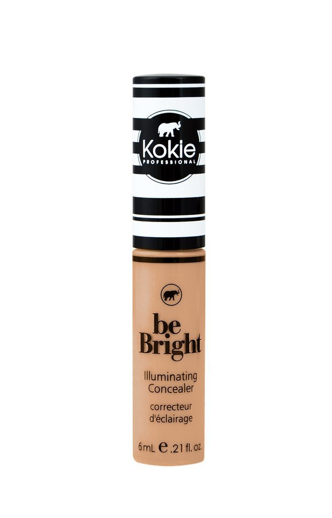Kokie Cosmetics Be Bright - Concealor and Color Correctors, Medium Beige, 0.21 Fluid Ounce