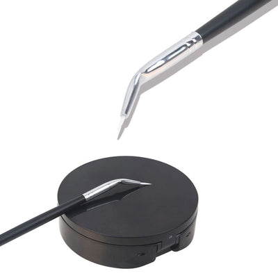 MENGKK Household Cleaning Brushes 1 Pcs Makeup Eyeliner Brush Long Handle Portable Beauty Tools for Women Lady Mixed Eyelash Eyebrow