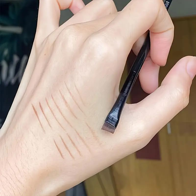 3-Piece Eyeliner Brush Set – Precision Makeup Brushes for Liquid, Gel & Cream Liners | Ultra-Fine Synthetic Bristles & Non-Slip Handles for Defined Eye Looks