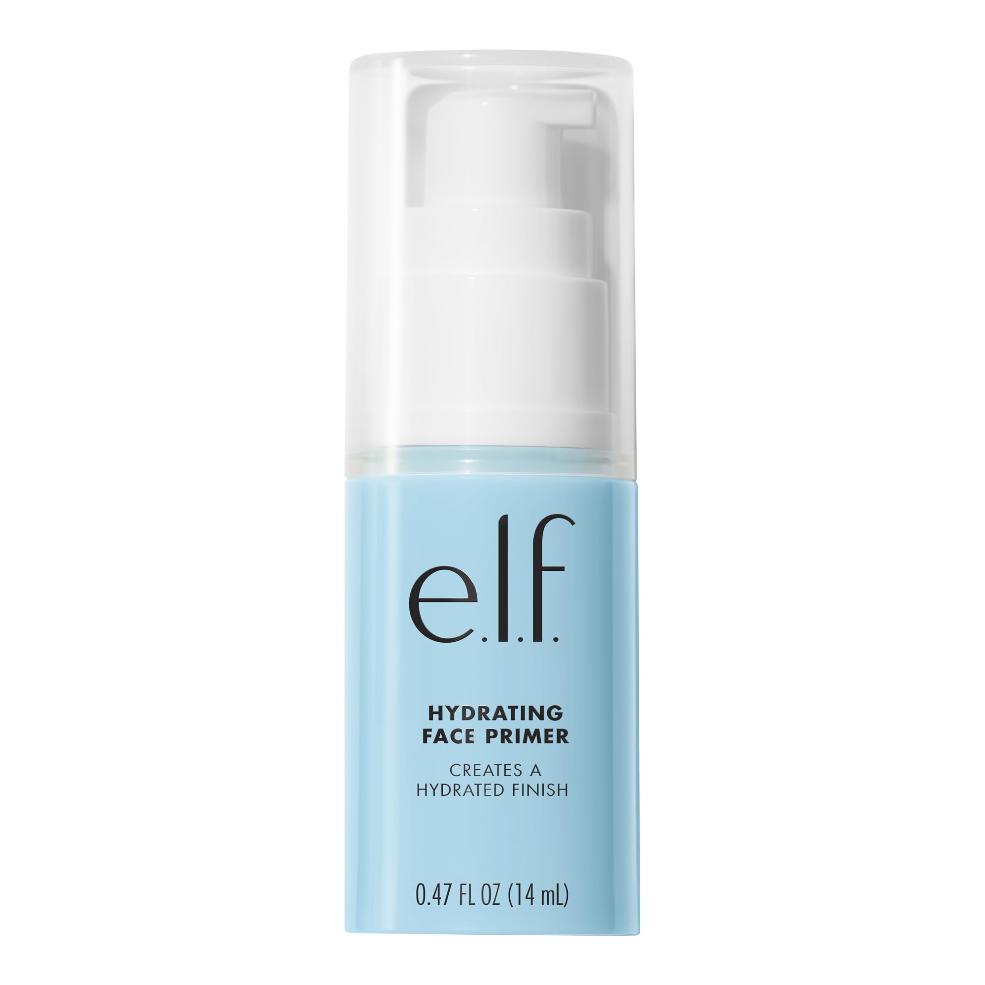 e.l.f. Hydrating Face Primer, Moisturizing Makeup Base, Smooths Pores & Fine Lines, Long-Lasting Wear, Preps Skin for Foundation Application, Small