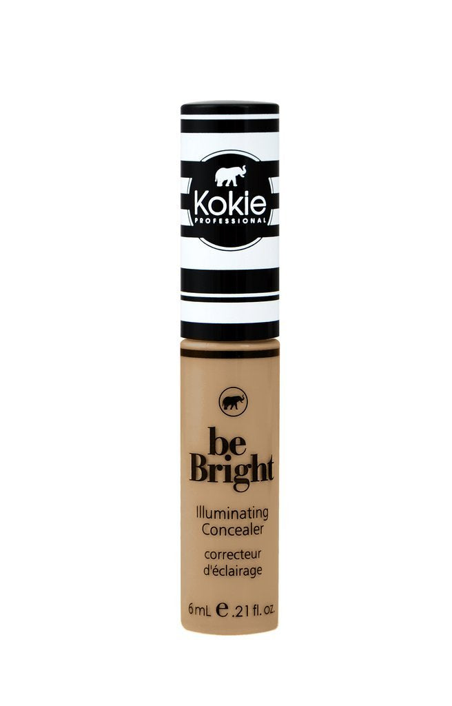 Kokie Cosmetics Be Bright - Concealor and Color Correctors, Medium Beige, 0.21 Fluid Ounce