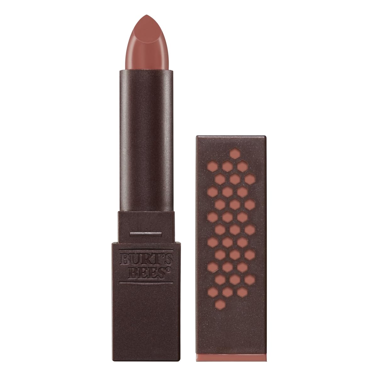 Burt's Bees 100% Natural Moisturizing Lipstick, Russet River, 1 Tube