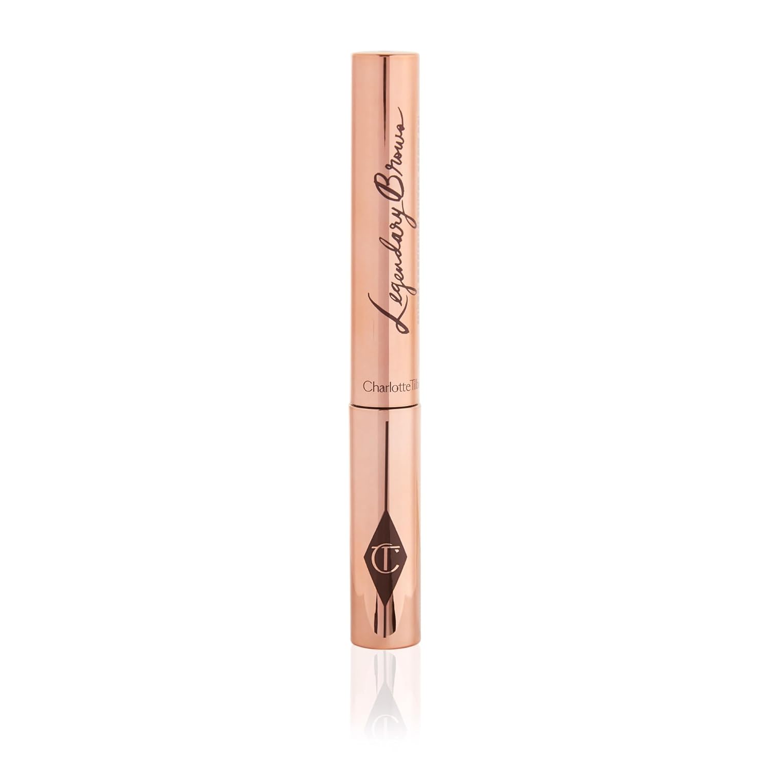 Charlotte Tilbury Legendary Brows Tinted Eyebrow Gel - Micro-Precision Brow Brush Adds Fullness, Texture & Feathered Definition - Water-Resistant Formula