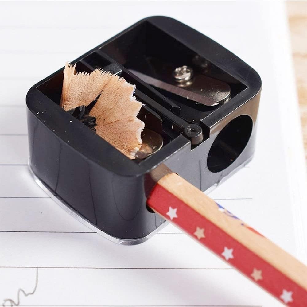 Eyeliner Pencil Sharpener, Eyeliner Sharpener for Pencil, Makeup Pencil Sharpener, Dual Holes Eyeliner Sharpener, Sharpeners