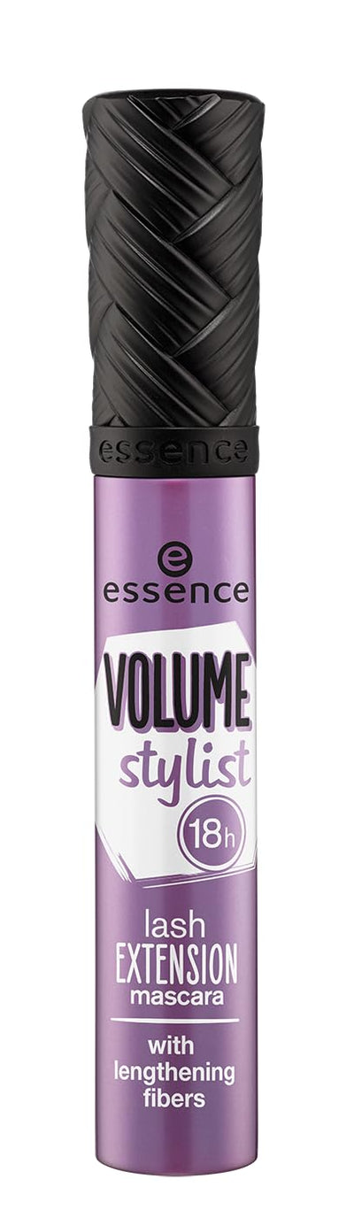 essence | Volume Stylist 18Hr Lash Extension with Fiber Mascara | Cruelty Free - Black