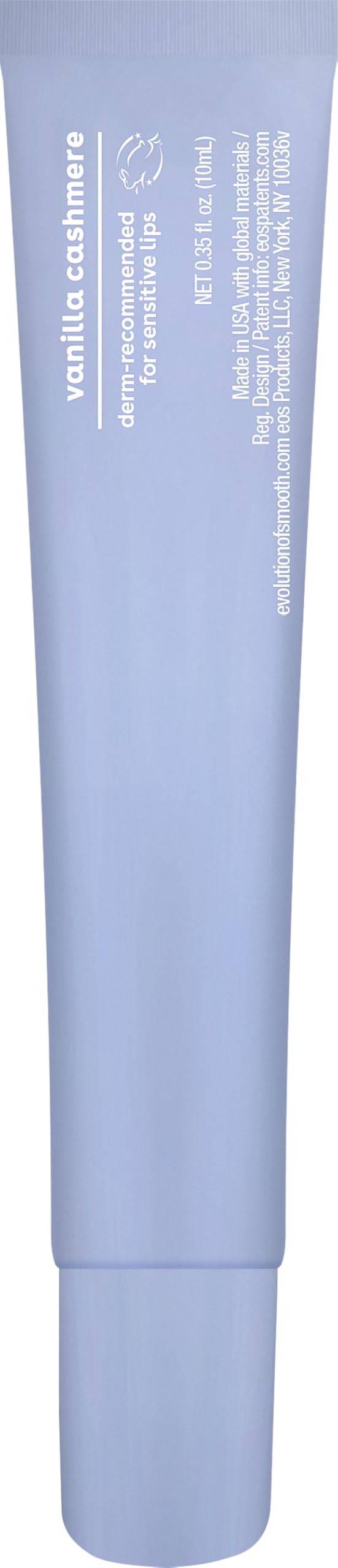 eos Vanilla Lip Butter - Plumping Peptides, Smoothing Formula, Shea Butter, Lip Mask, Lip Moisturizer, Soft Lips, 0.35 fl oz