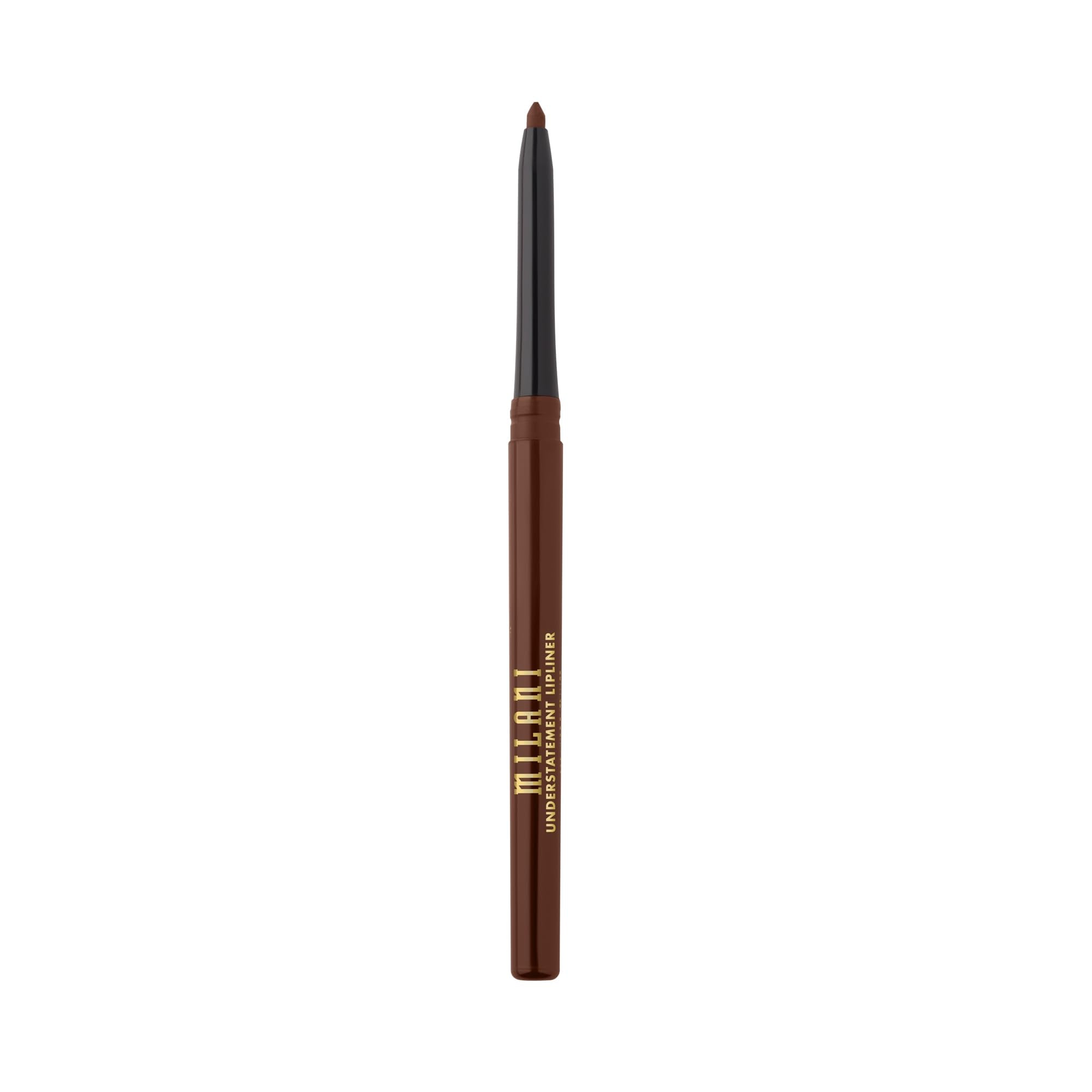 Milani Understatement Lipliner Pencil - Highly Pigmented Retractable Soft Lip Liner Pencil, Easy to Use Lip Makeup - Rich Cocoa