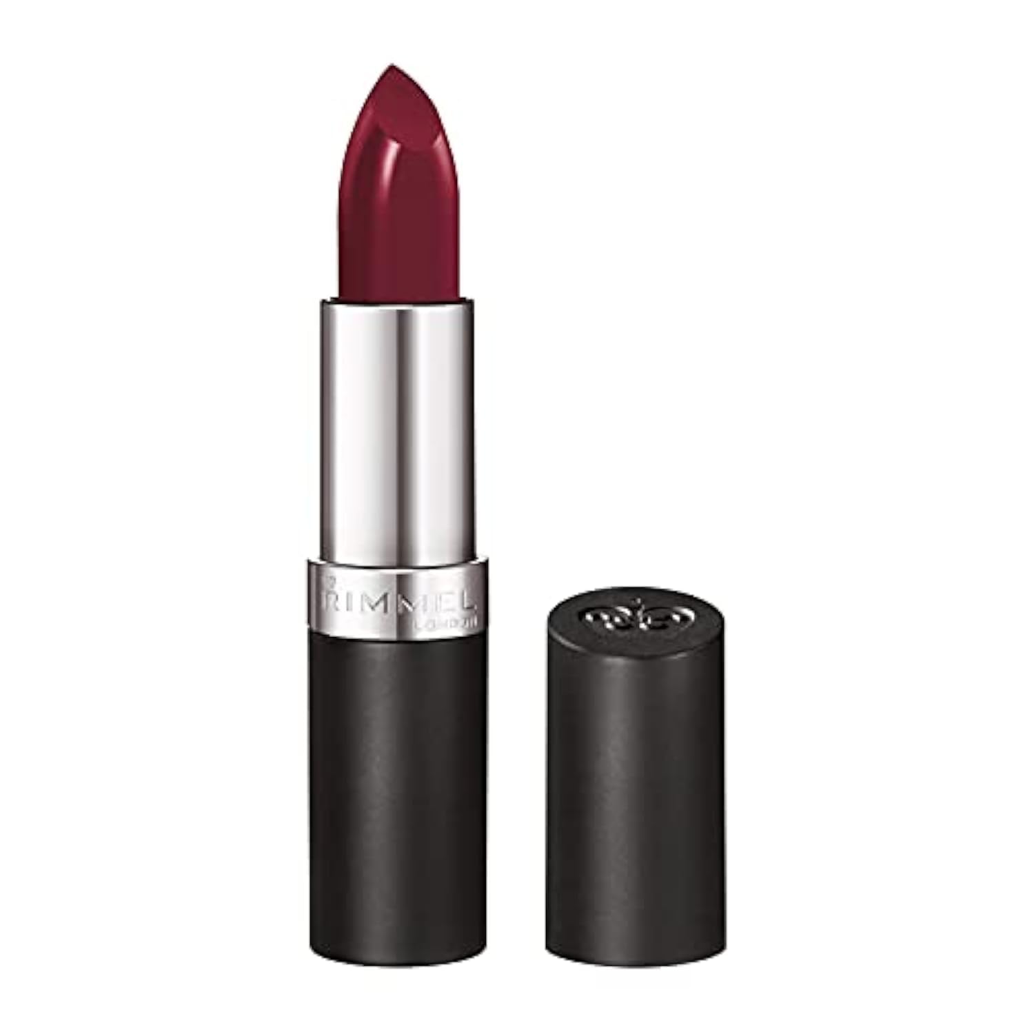Rimmel Lasting Finish Lipstick | Up to 8 Hours of Intense Lip Color with Color Protect Technology and Exclusive Black Diamond Complex | 0.14 fl oz (Pack of 1) | 002 Candy