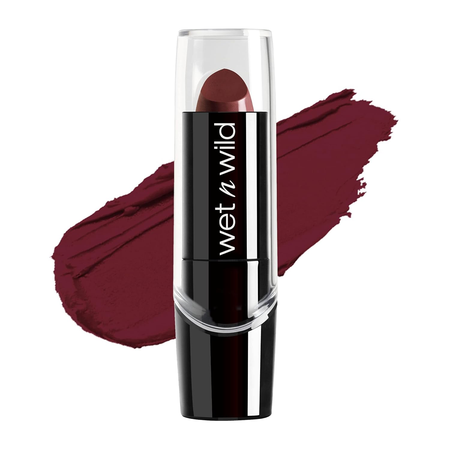 wet n wild Silk Finish Lipstick, Hydrating Rich Buildable Lip Color, Formulated with Vitamins A,E, & Macadamia for Ultimate Hydration, Cruelty-Free & Vegan - Secret Muse