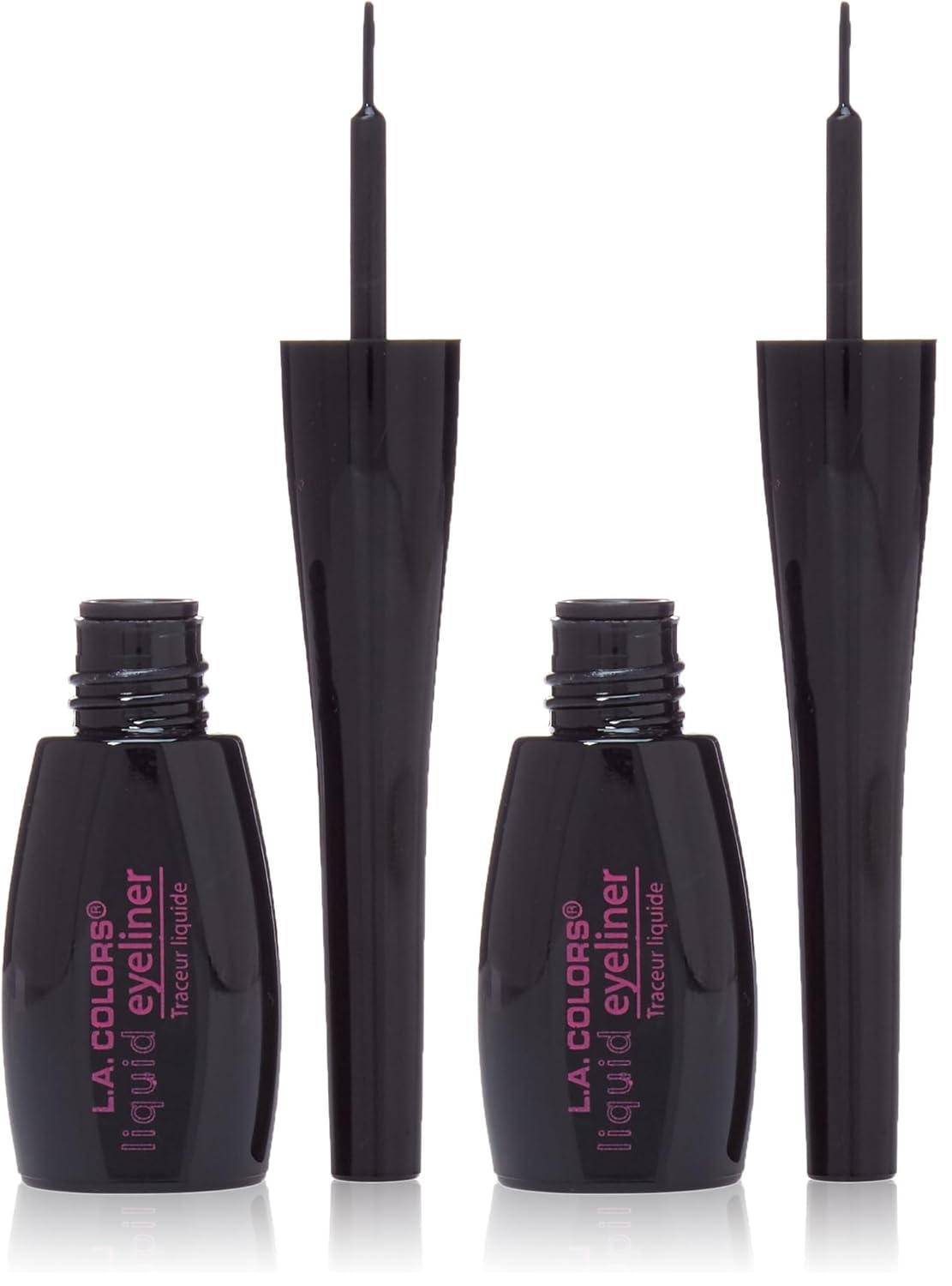 L.A. COLORS Thin Tip Liquid Liner (carded), Black CBLE326