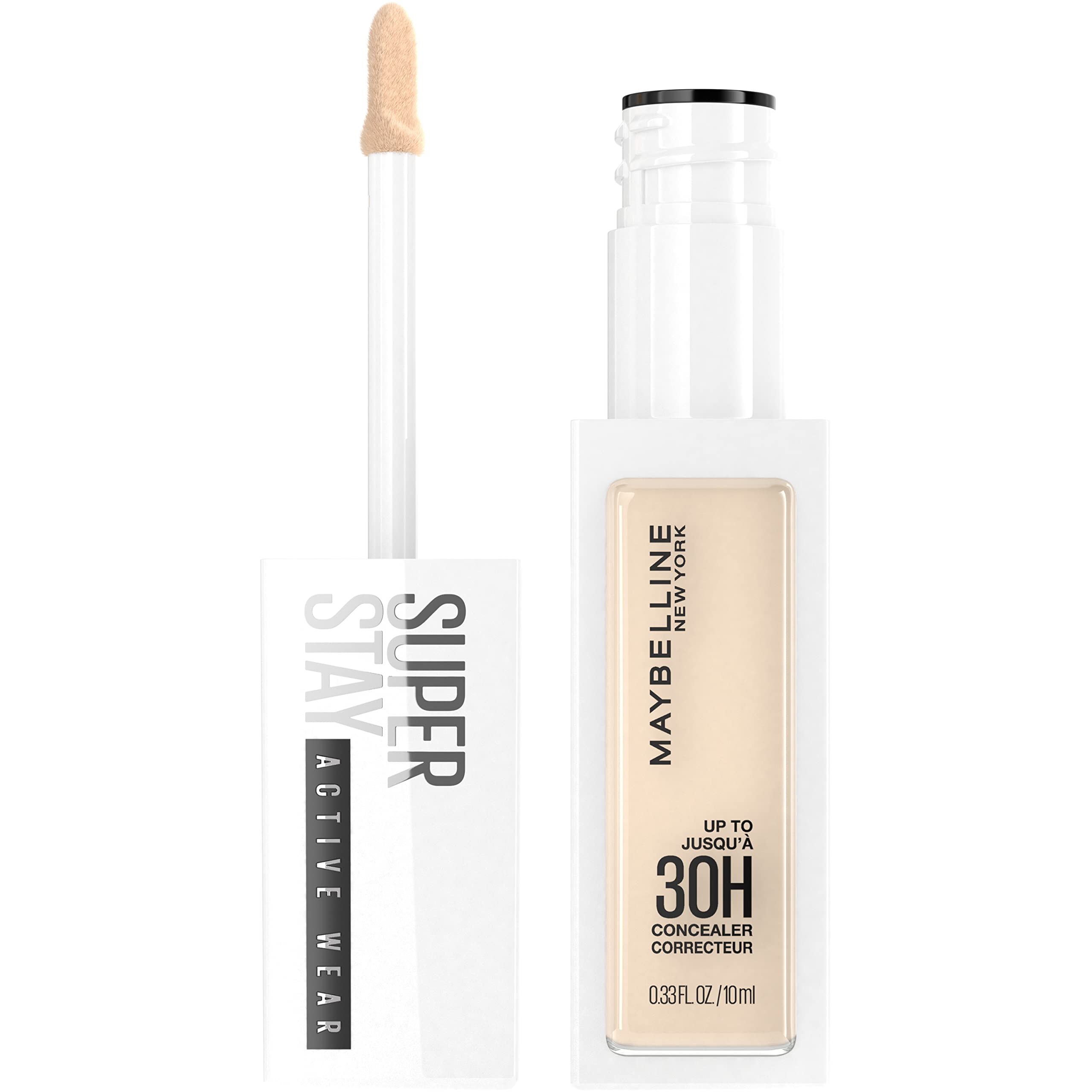 Maybelline Super Stay Liquid Concealer Makeup, Full Coverage Concealer, Up to 30 Hour Wear, Transfer Resistant, Natural Matte Finish, Oil-free, Available in 16 Shades, 05, 1 Count