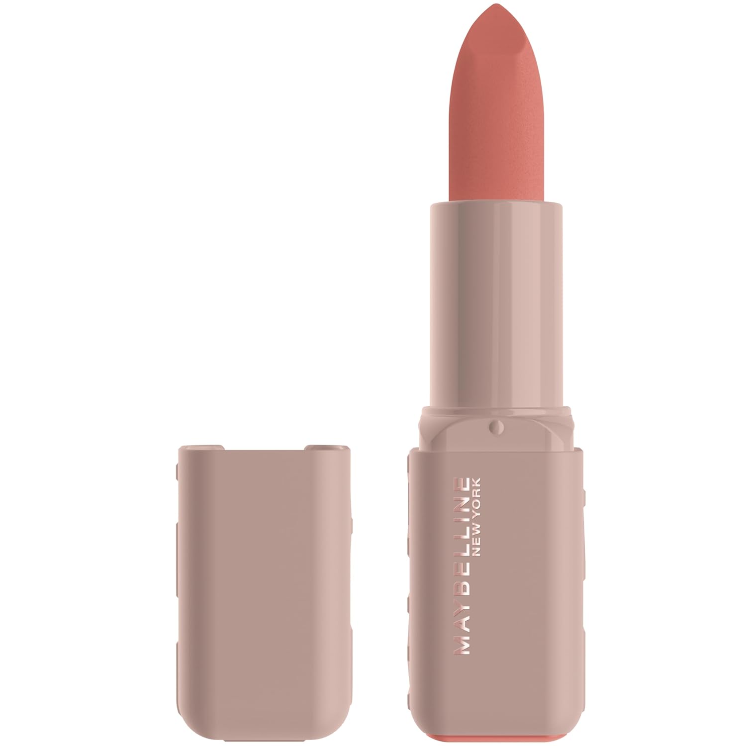 MAYBELLINE Serum Lipstick, Hydrating Lip Makeup with 8HRs of Lip Plumping Moisture with Hyaluronic Acid + Oil Blend, Wild Card (Midtone Red Matte)