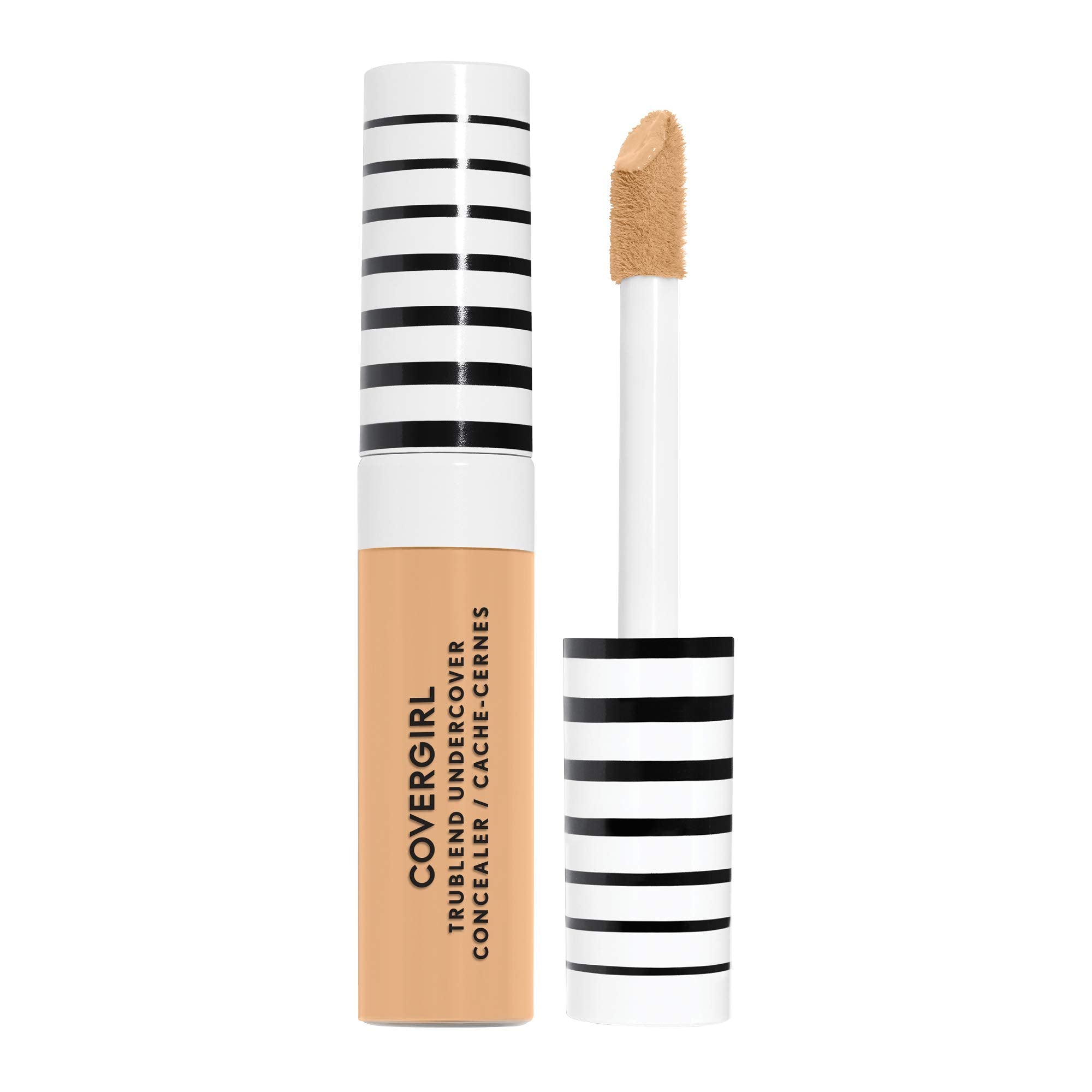 COVERGIRL TruBlend Undercover Concealer, Buildable, Full Coverage, 24-Hour Wear, Matte Finish - M300 Honeyed (Packaging May Vary)