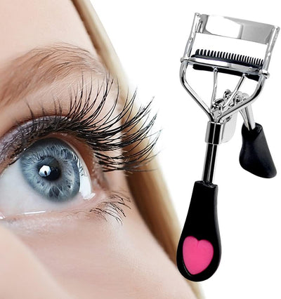 Eyelash Curlers with Comb Professional Makeup Tool with Eyelash Curler Refills Pads Pinch