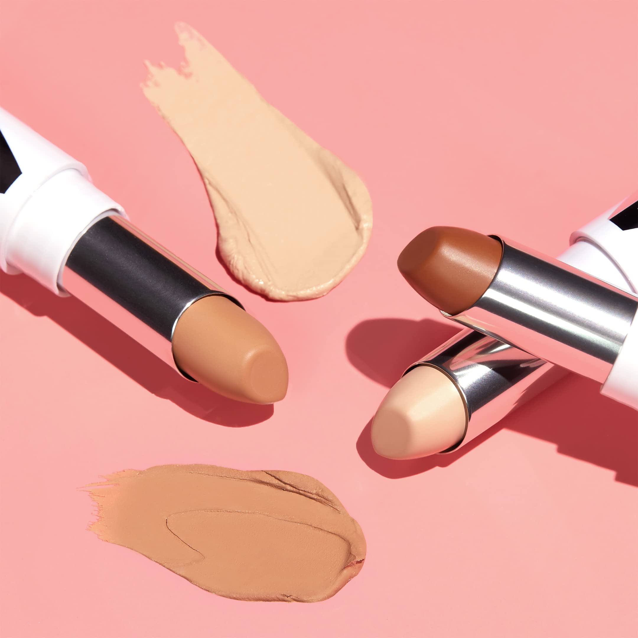 Almay Skin Perfecting Comfort Concealer, Face Makeup, Full Coverage, Natural Looking Finish, Cruelty-Free, Hypoallergenic, Dermatologist Tested, 200 Tan, 1 Count