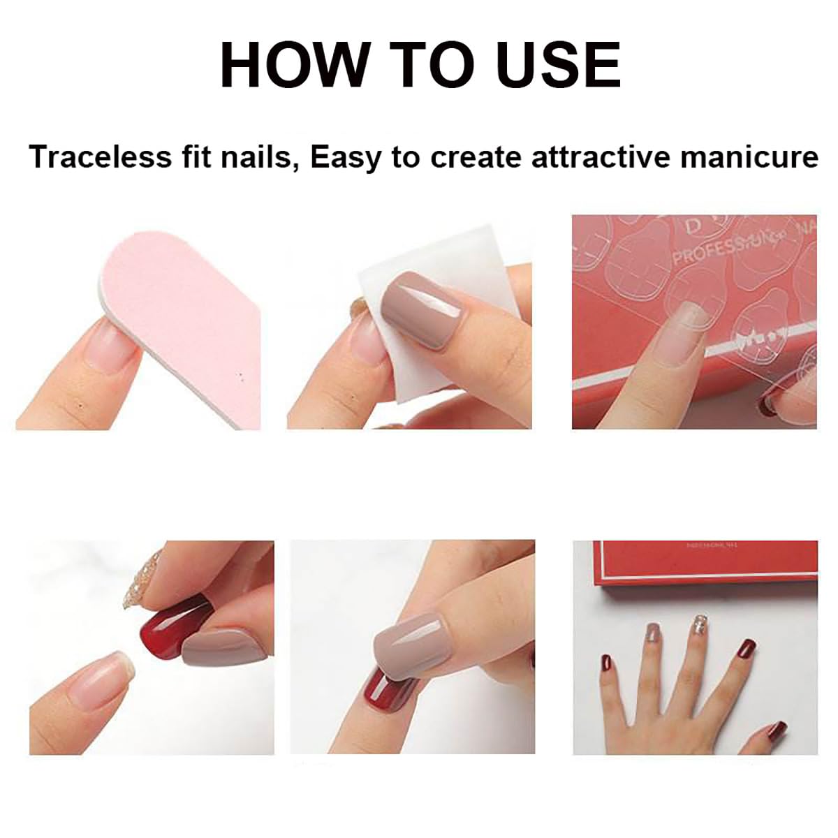 30Pcs Gothic Press on Nails Medium Almond Fake Nails Punk Cartoon Anime with Cute Bow Design Black White Full Cover Glue on Nails Horror Goth Designs Y2k False Nails for Women Acrylic Manicure Decor