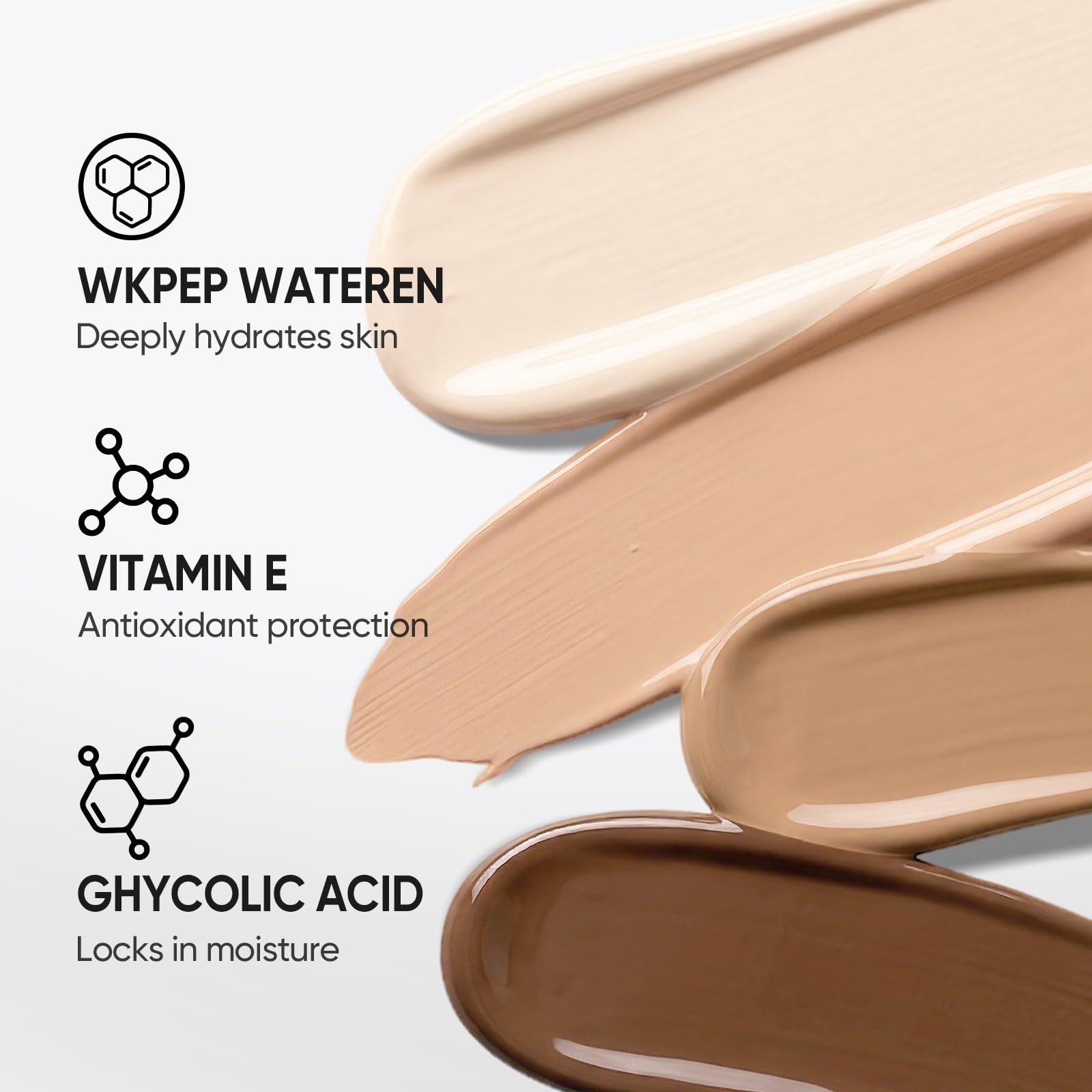 SKINTIFIC Cover Glow Perfect Cushion Foundation – Natural Radiant Finish, Medium-to-High Buildable Coverage, Hydrating Peptide Complex, Lightweight for Dry & Combination Skin, #03 Petal