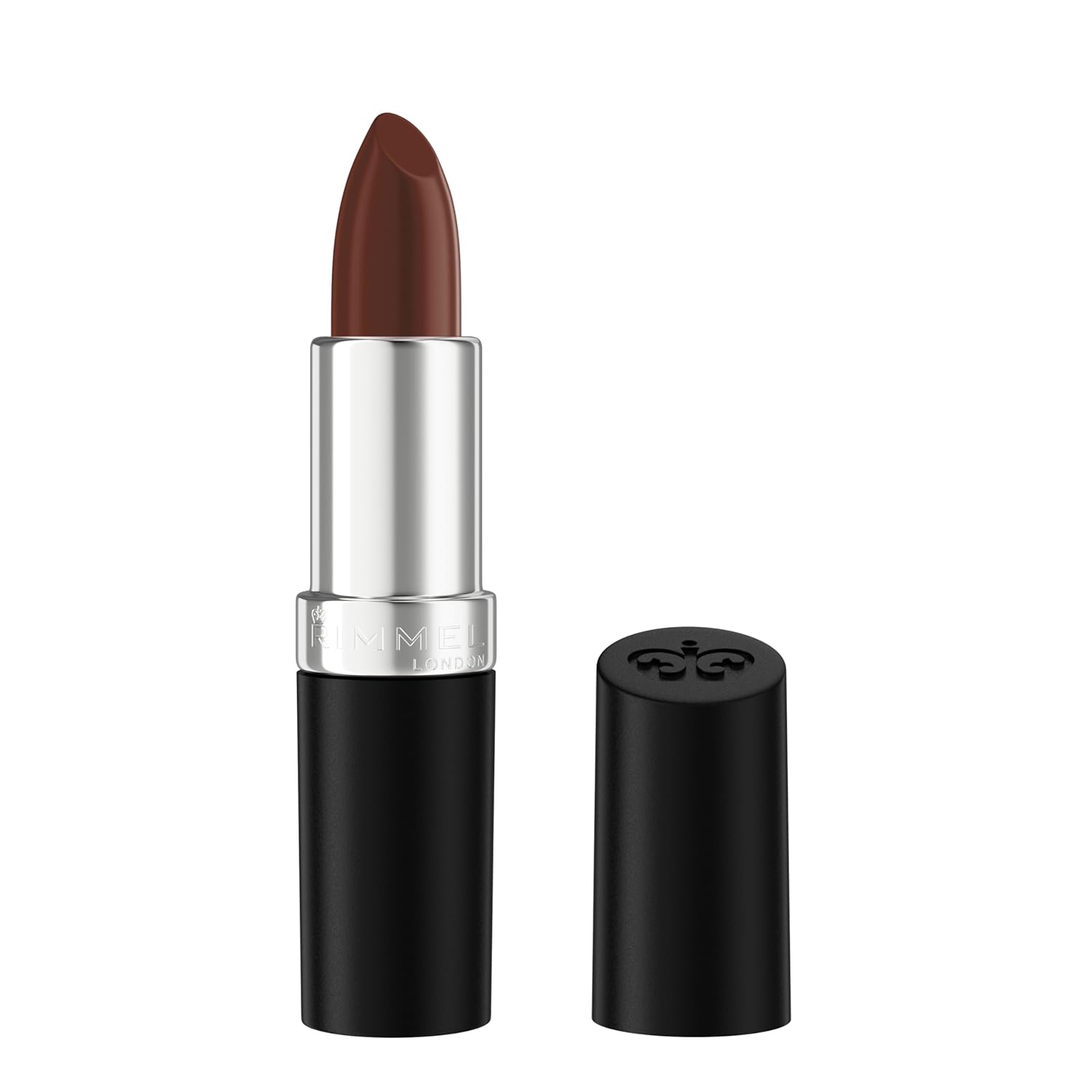Rimmel Lasting Finish Lipstick | Up to 8 Hours of Intense Lip Color with Color Protect Technology and Exclusive Black Diamond Complex | 0.14 fl oz (Pack of 1) | 002 Candy