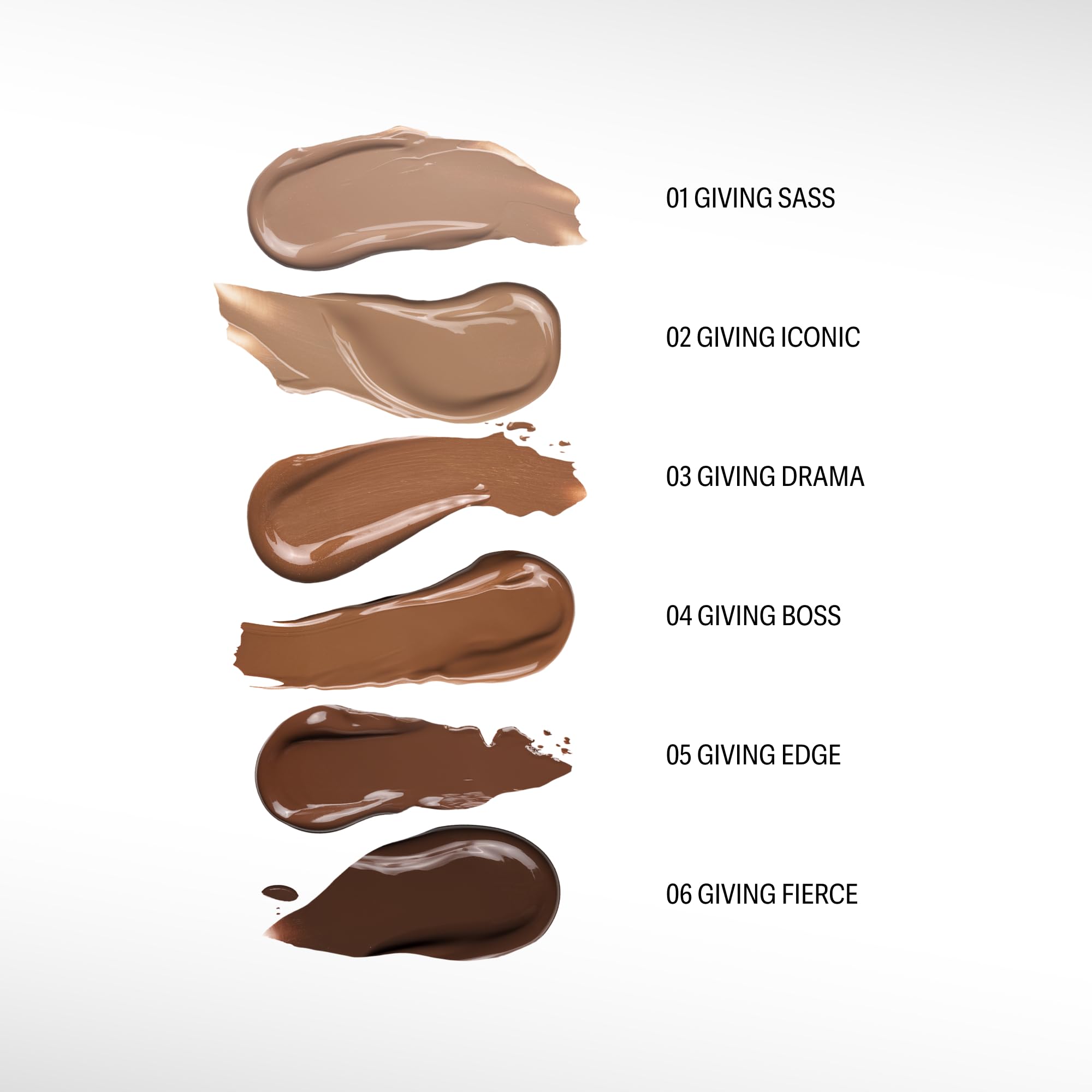Sacheu Liquid Contour STAY-N Long Wear Cream Contour Makeup — Long Lasting, Blendable, & Lightweight Formula — Vegan & Cruelty-free, Giving Drama