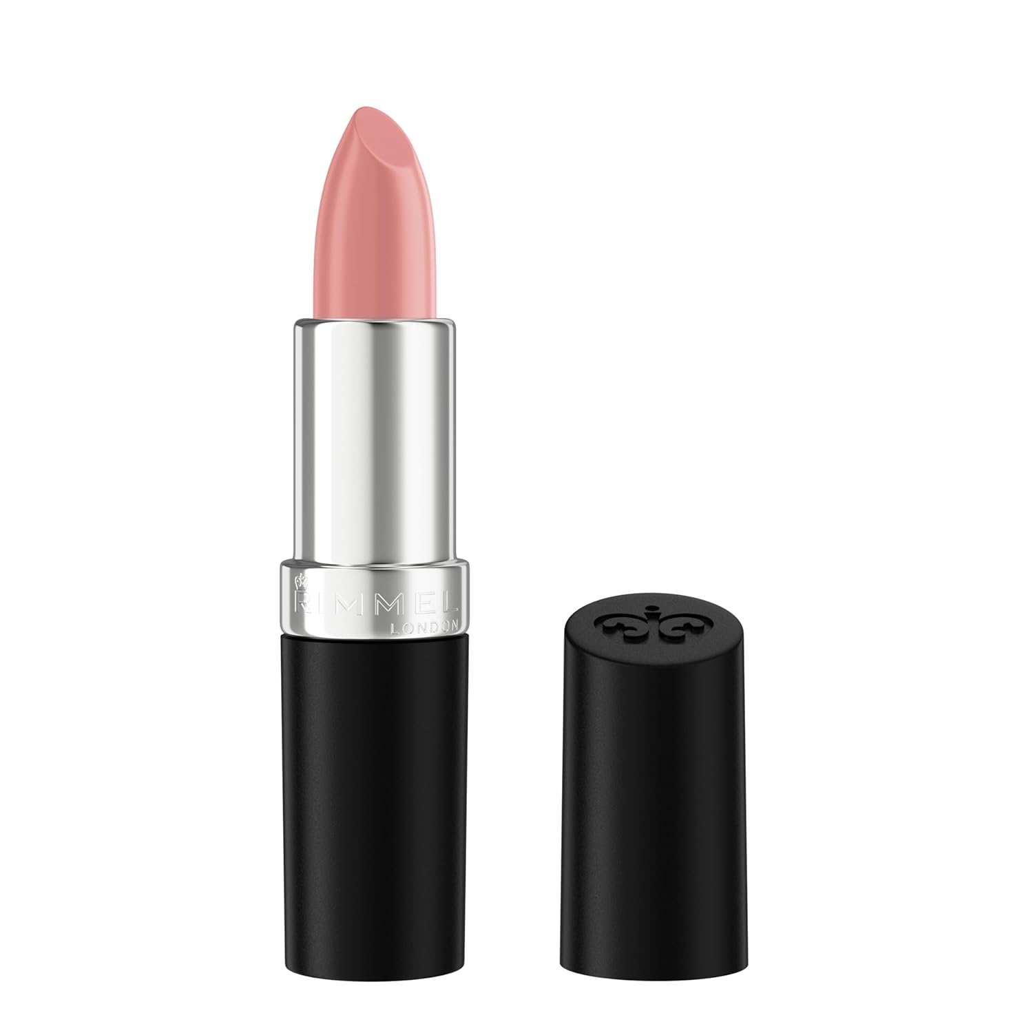 Rimmel Lasting Finish Lipstick | Up to 8 Hours of Intense Lip Color with Color Protect Technology and Exclusive Black Diamond Complex | 0.14 fl oz (Pack of 1) | 002 Candy