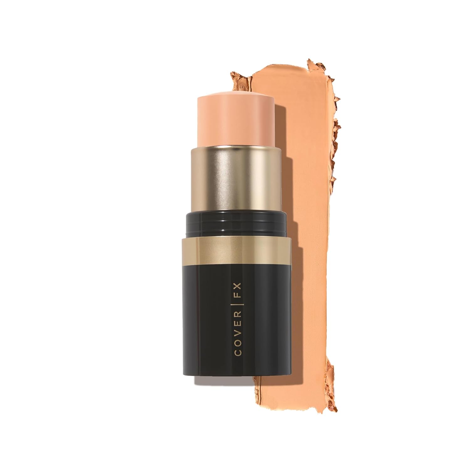 Cover FX Correct Stick Peach Color Corrector Concealer - Peachy: Neutralize Darkness & Discoloration (Medium to Tan Skin Tones) - Creamy Lightweight Full Coverage
