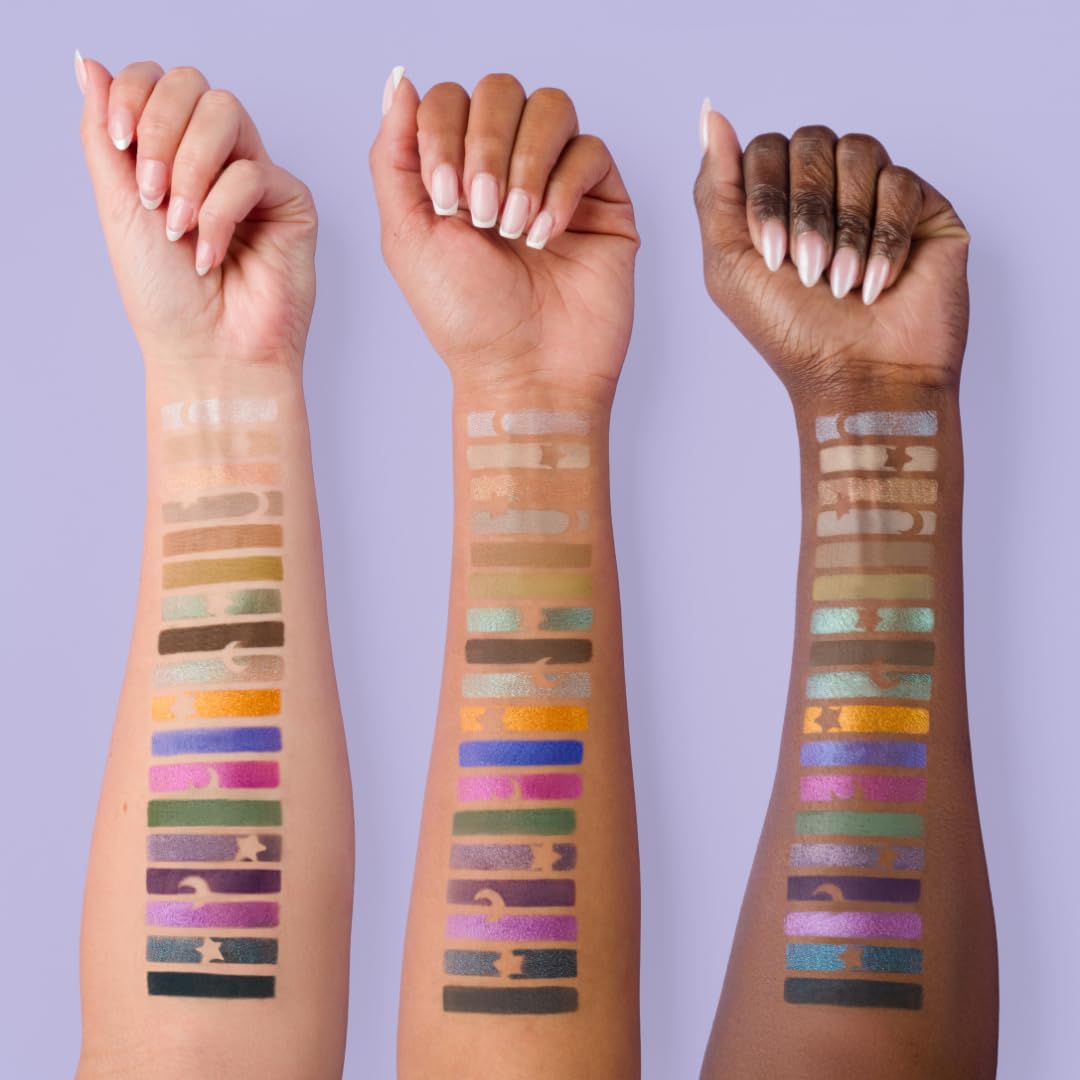 Jeffree Star Cosmetics Night Owl Artistry Palette, 18 Highly-Pigmented Eyeshadow Shades, Matte and Metallic Finishes, Cruelty-Free & Vegan