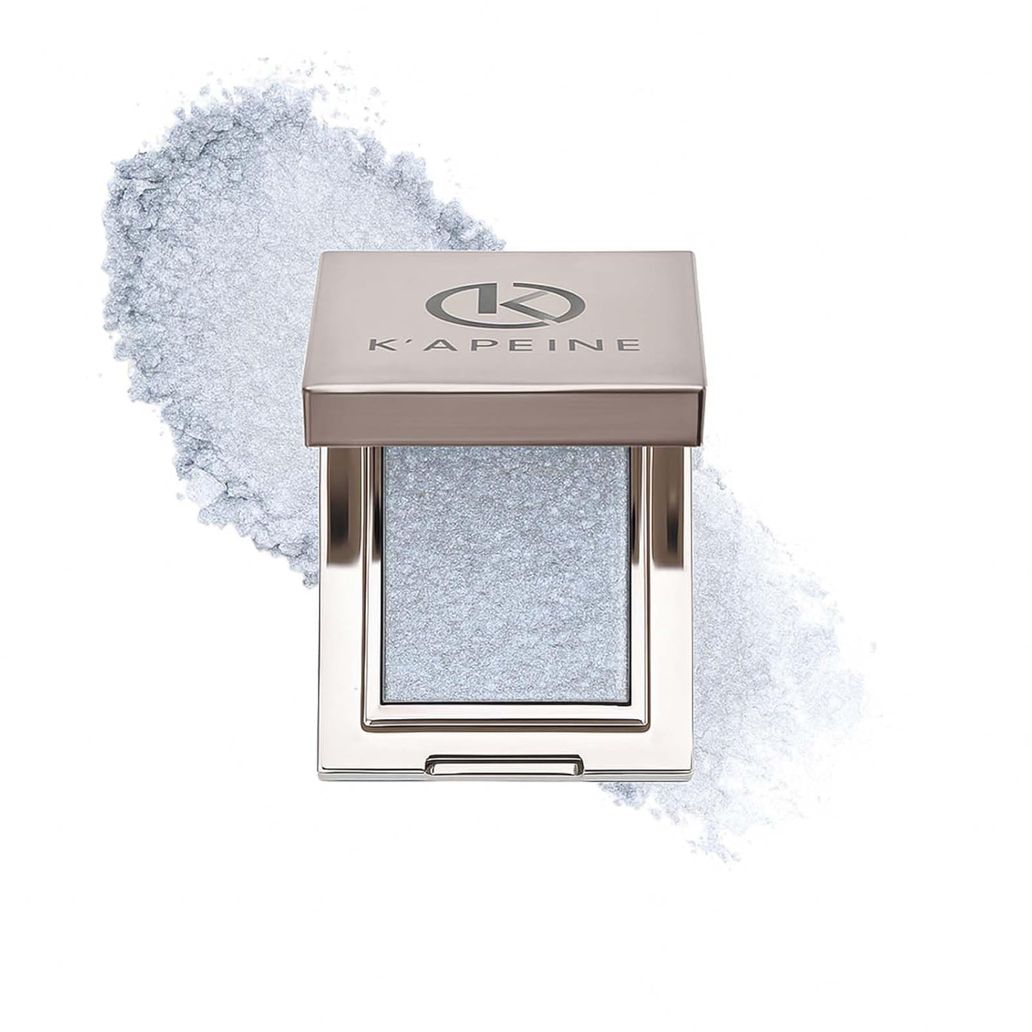 K'APEINE Purple Glitter Eyeshadow, Single Shimmer Eyeshaow Highlighter Sparkling Metallic Makeup Palette High Pigment Eye Shade Blendable Waterproof for Everyday Special Occasions (0.141 oz)-08#