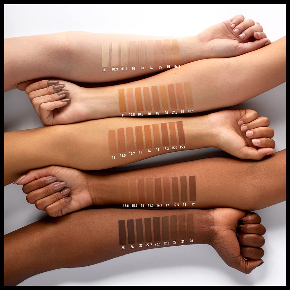 NYX PROFESSIONAL MAKEUP Can't Stop Won't Stop Foundation, 24h Full Coverage Matte Finish - Warm