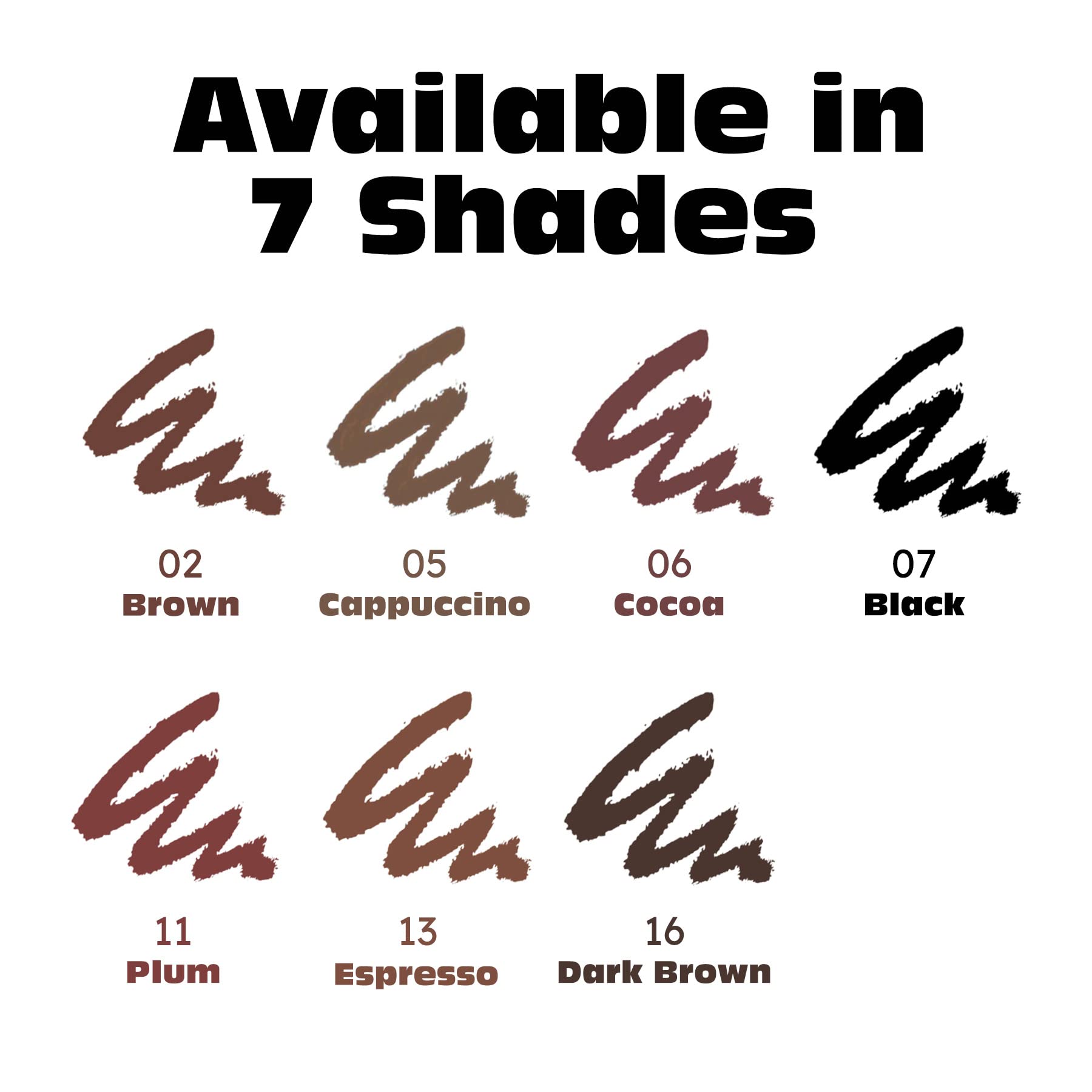 Ruby Kisses Auto Lip Liner, Dark Brown